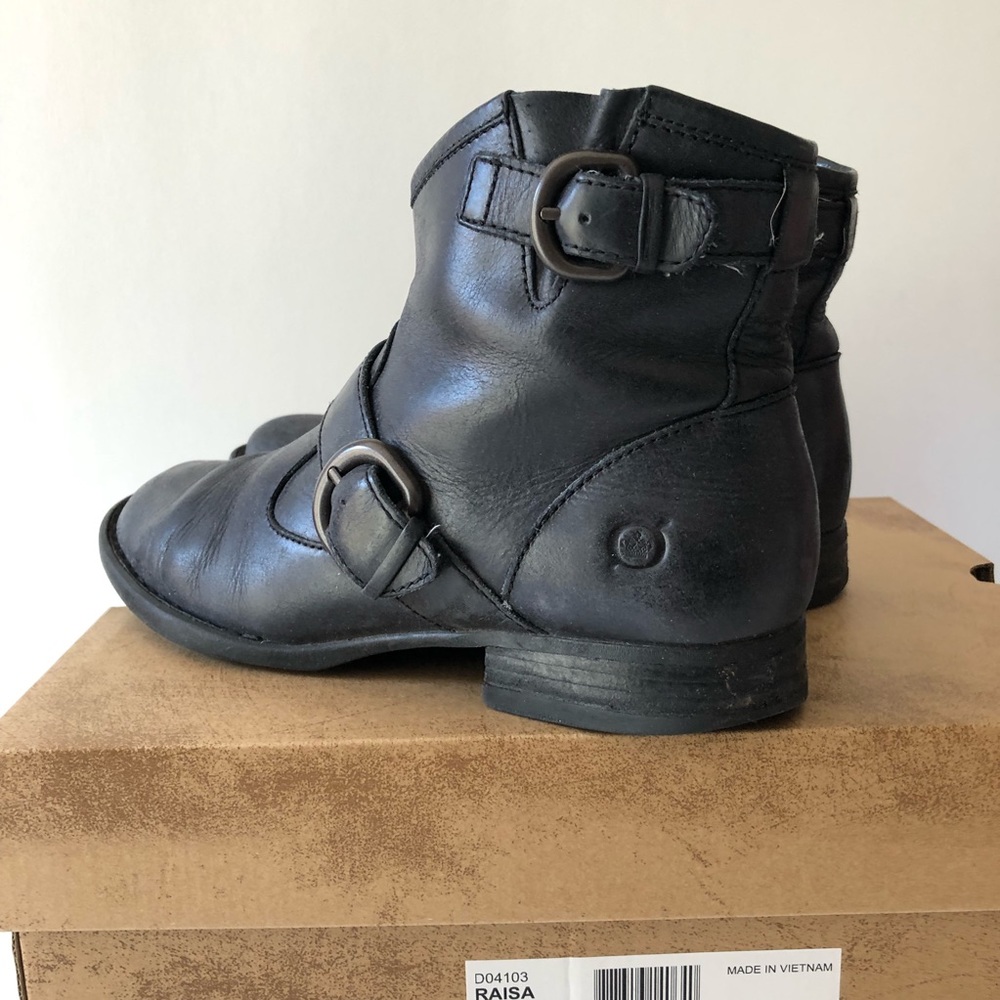 Born black Raisa bootie boots